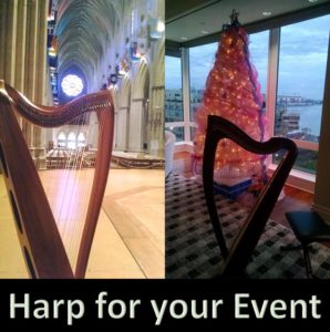 Harp for your Wedding or Event in Northern Virginia and Southern Maryland